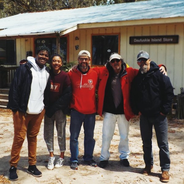 group of happy clients after a successful tour