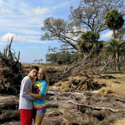 happy couple exploring around on the eco tour