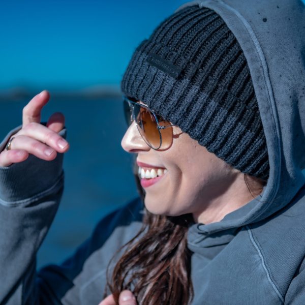 a person wearing a hat